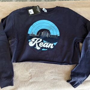 Cropped Kean University Crewneck | NWT